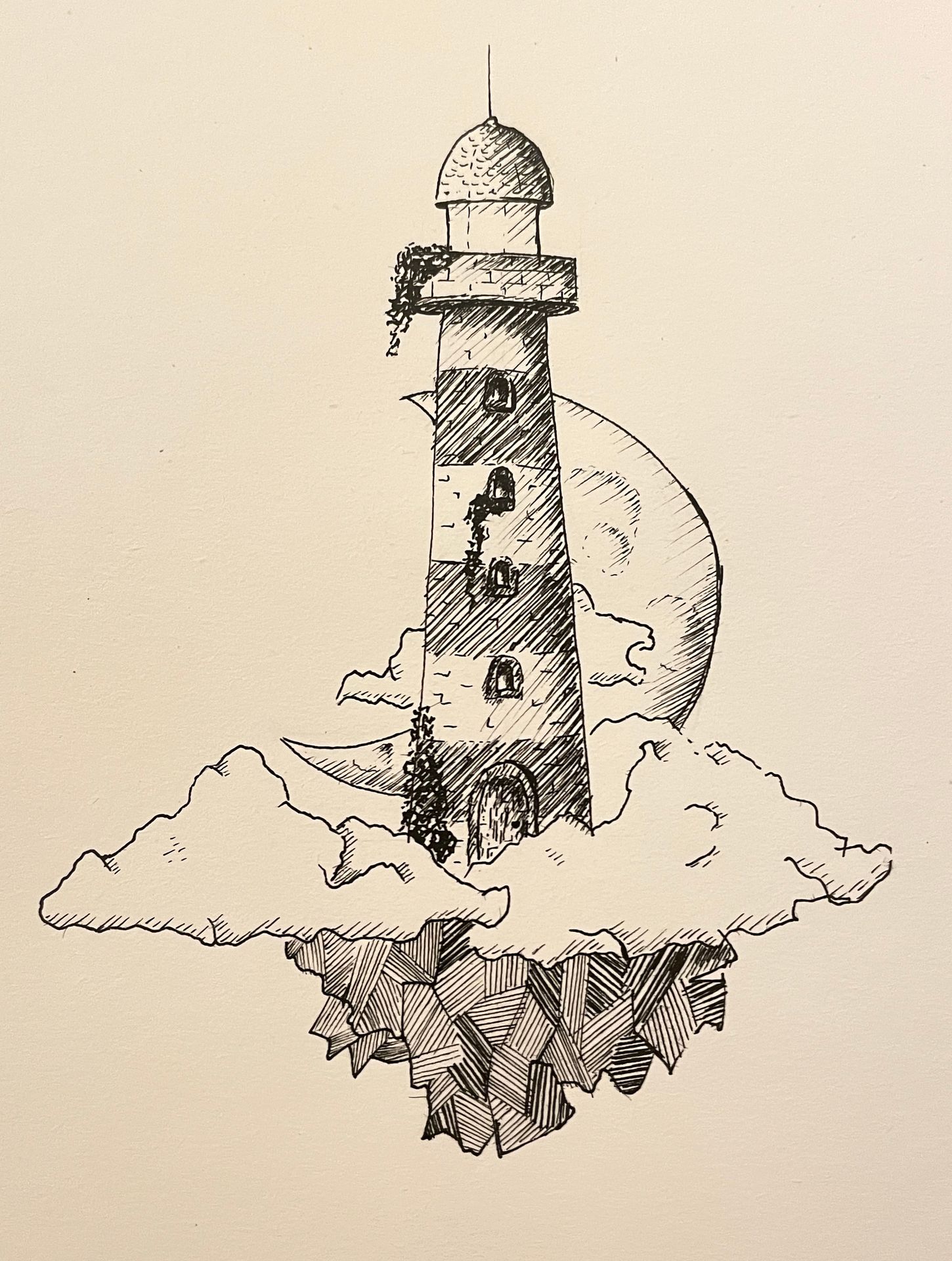 Phare Volant plume 01 Paul-Bieche-Phare Volant plume 01